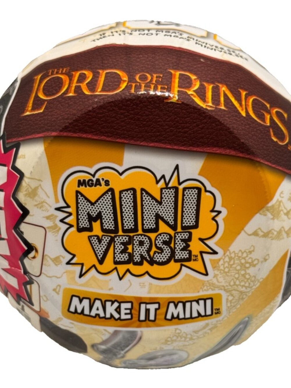 MGA's Miniverse Make It Mini Lord of the Rings Mystery Blind Ball DIY Craft Kit